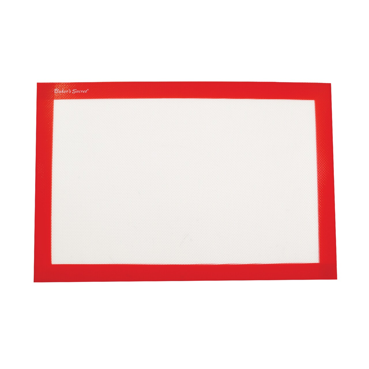 Baker's Secret Non-Stick Silicone Baking Mats Food Safe Pastry Mat, Reusable - Dark Grey Frame